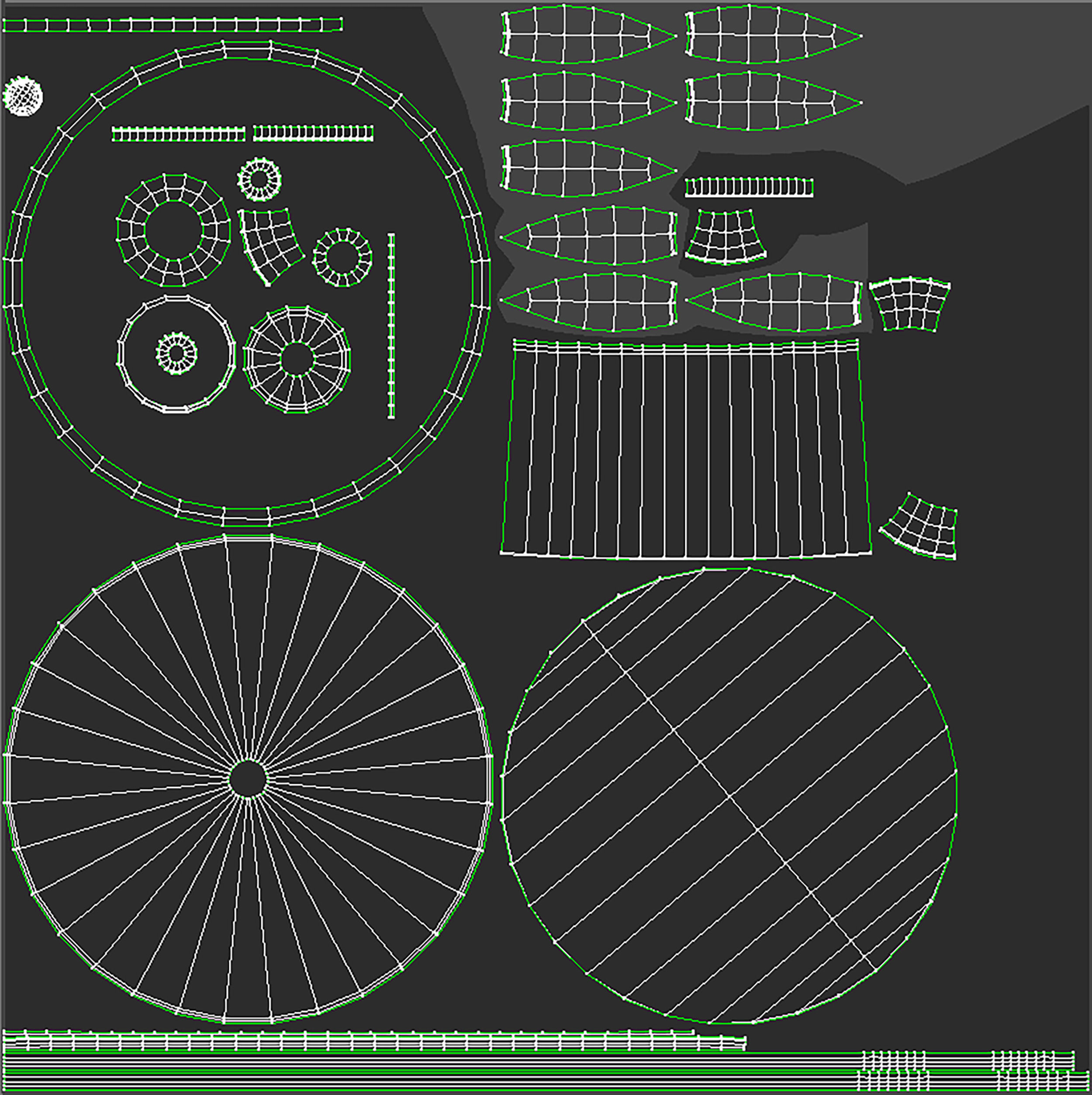 Floor lamp 3D model_17