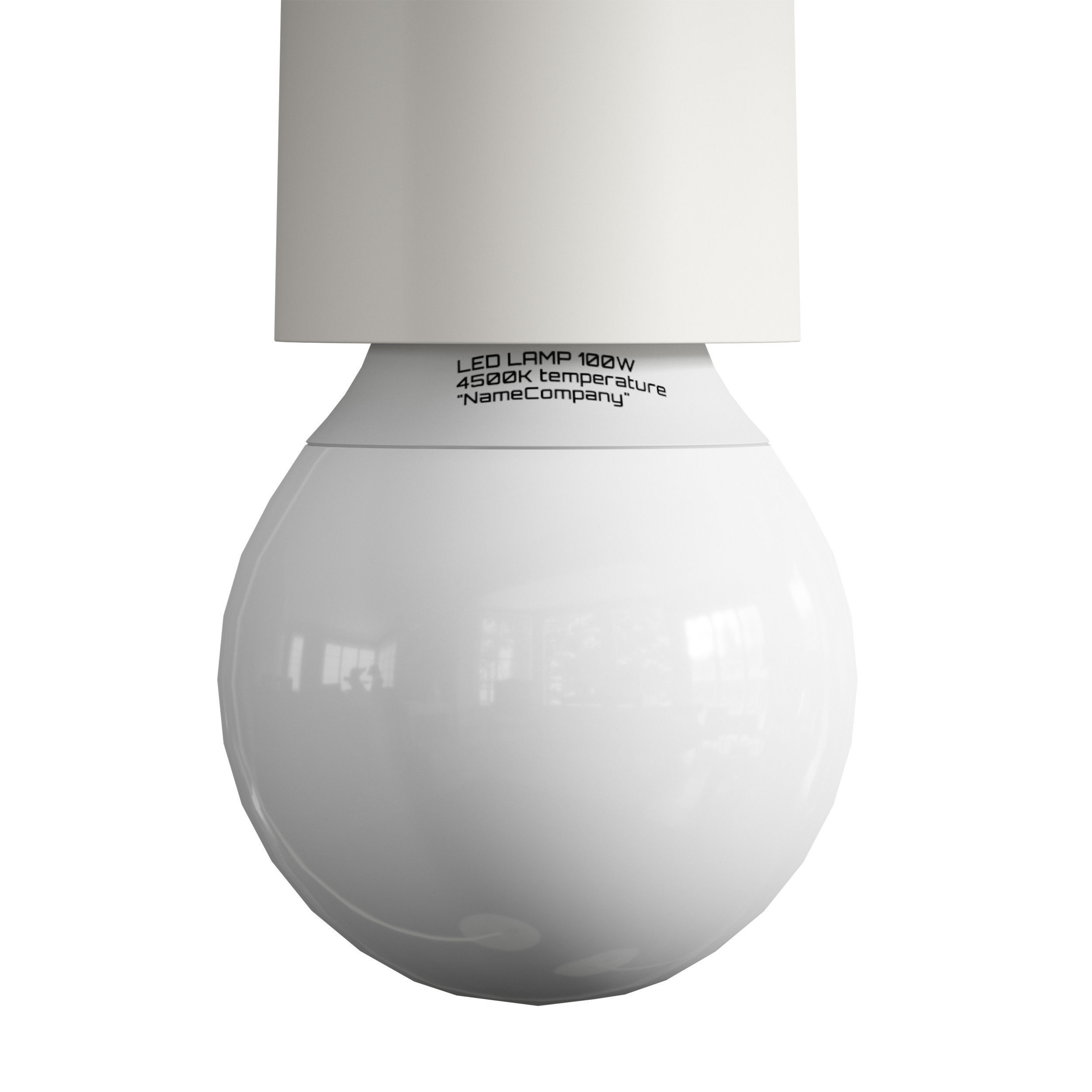 Floor lamp 3D model_12