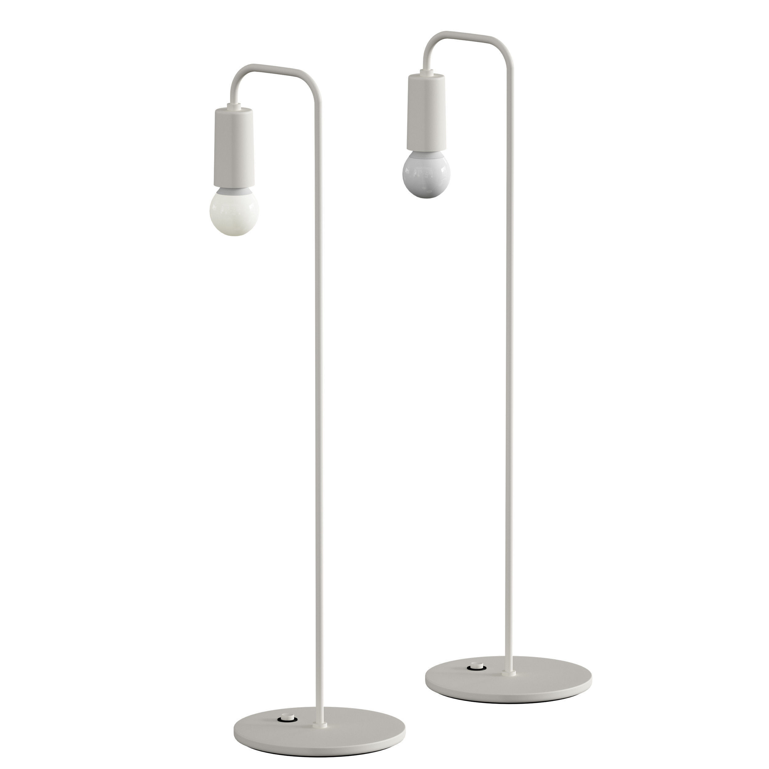 Floor lamp 3D model_5