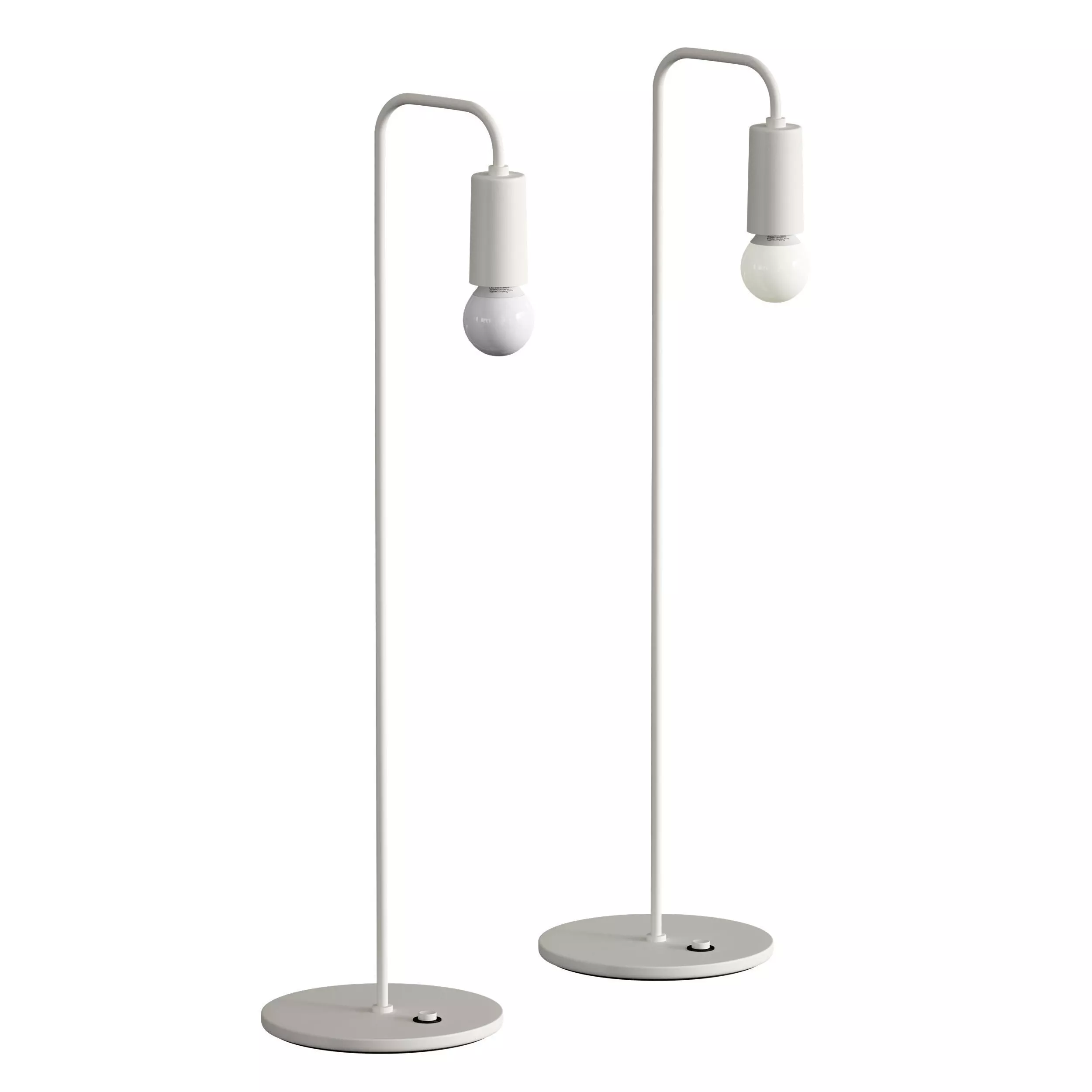 Floor lamp 3D model_0