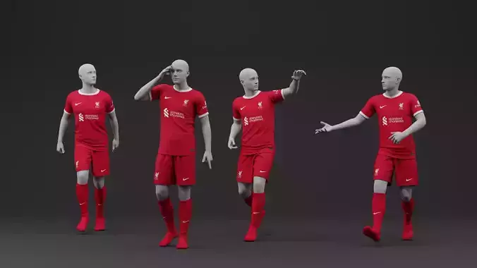 Liverpool 2023 2024 Home Jersey