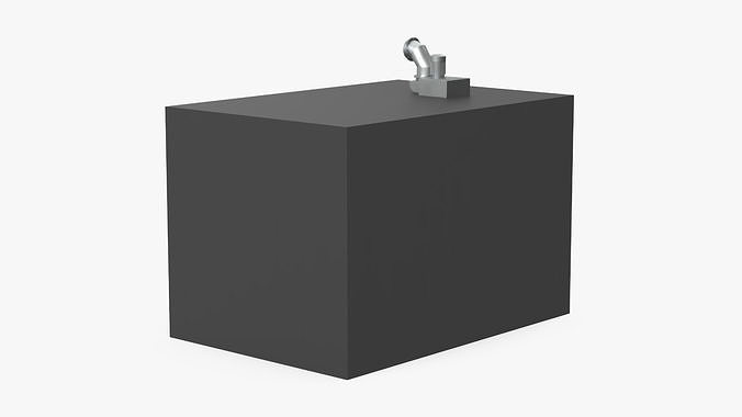 Industrial Deck Bakery Oven with Buns 3D model 5