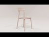 Oak Veneer and Rubberwood Chair Low-poly 3D model_1