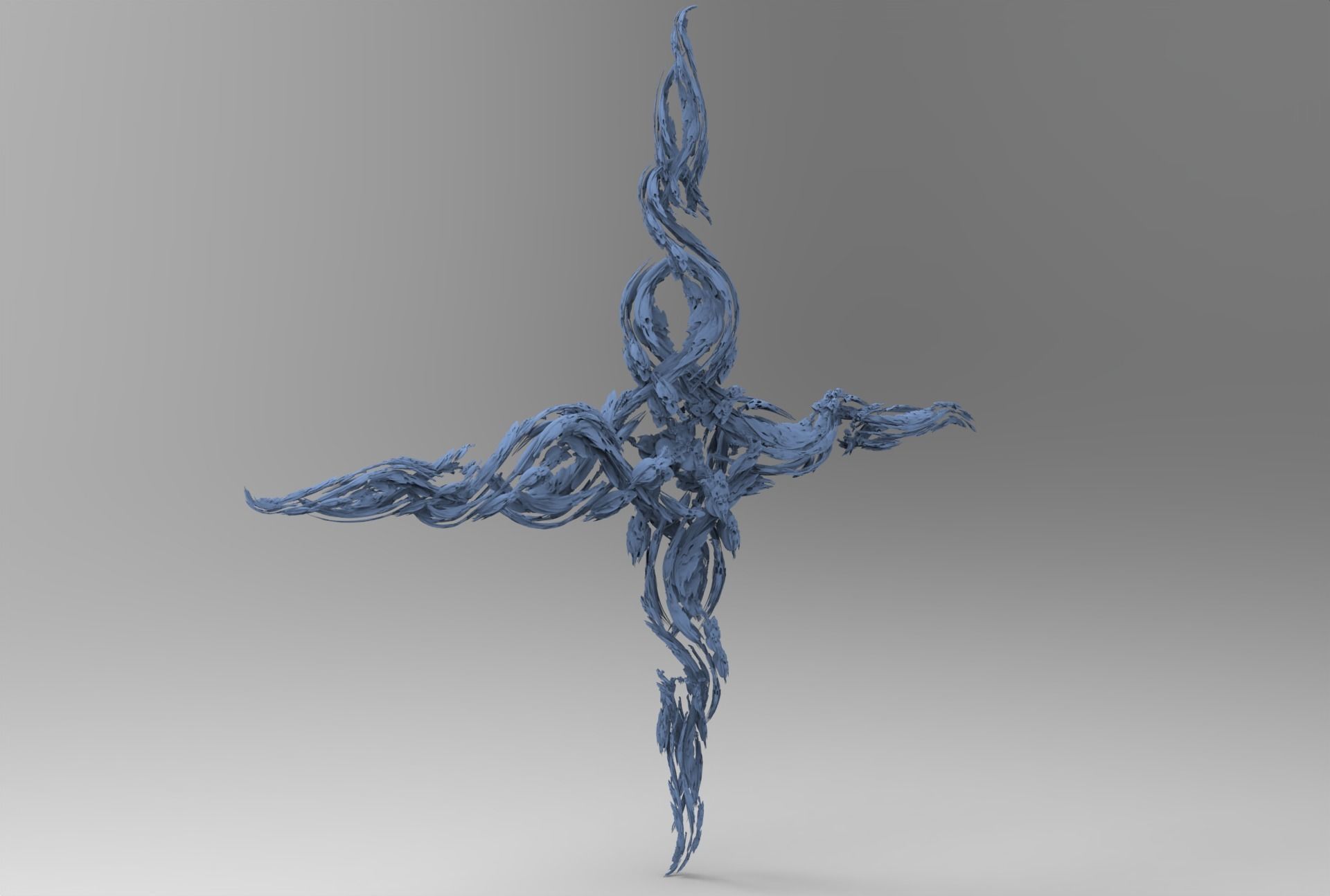 Dantes Purgatory ivy swarms 3D model_1