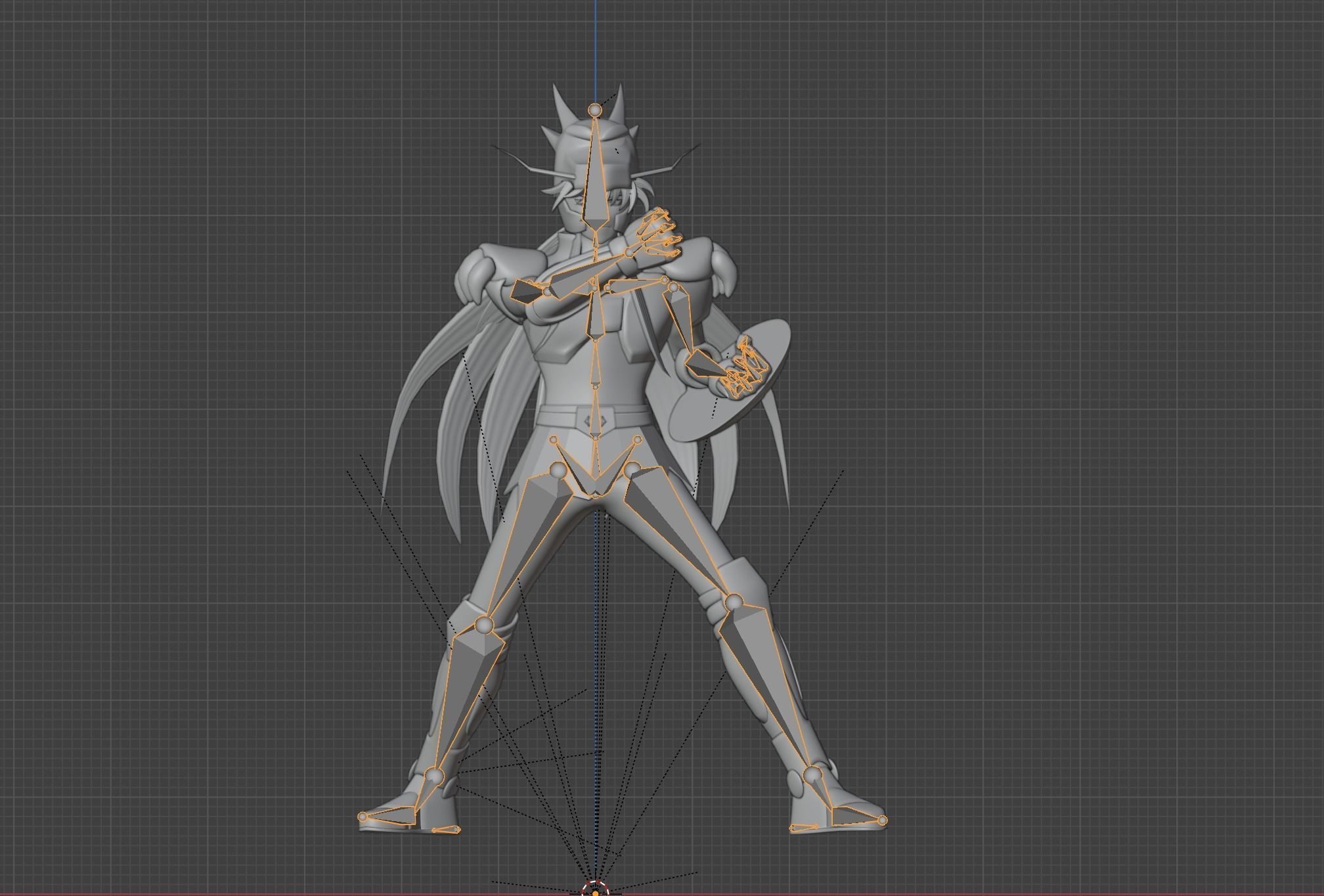 Dragon Shiryu - Saint Seiya 3D model_16