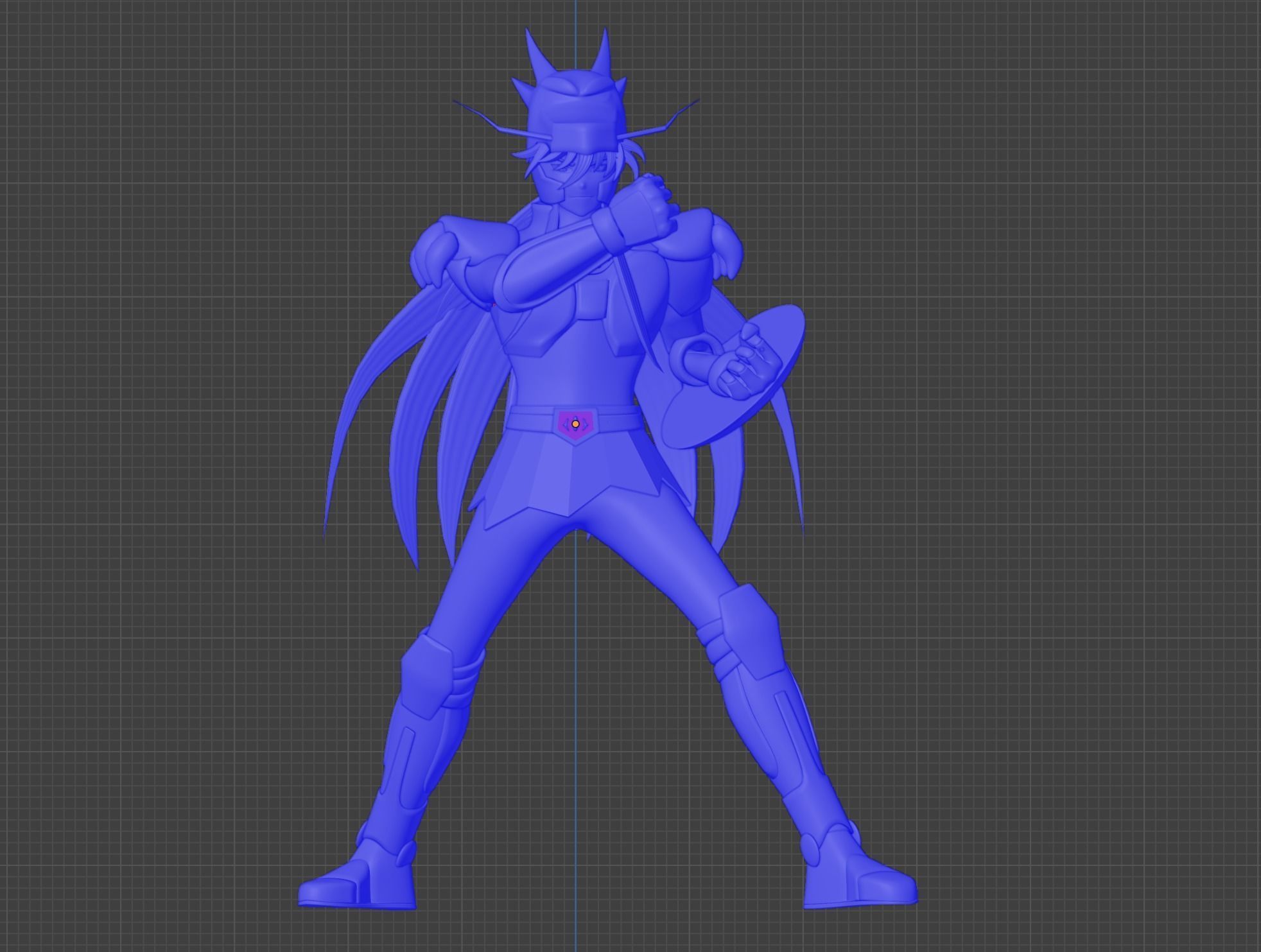 Dragon Shiryu - Saint Seiya 3D model_18