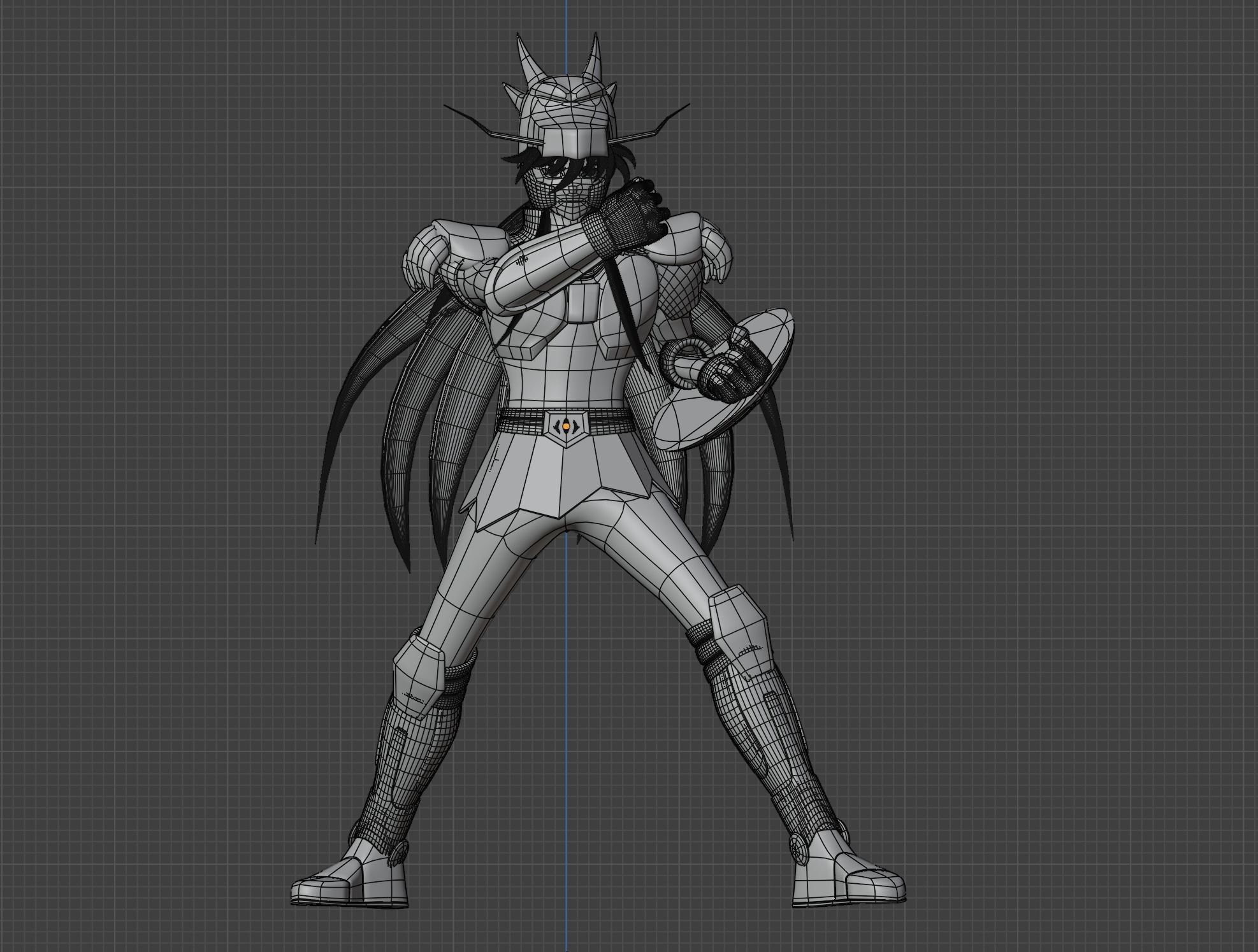 Dragon Shiryu - Saint Seiya 3D model_12