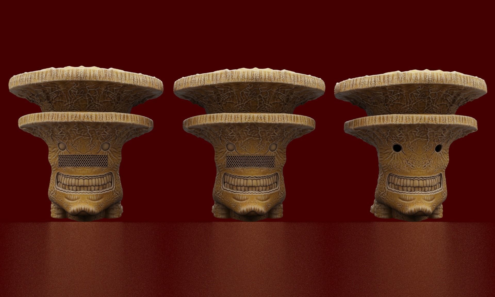 Kaiju N9 Mask 3D print model_6