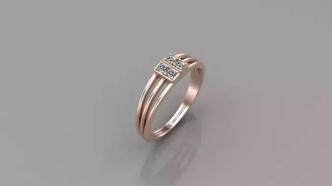 solitaire ring design for women SR65