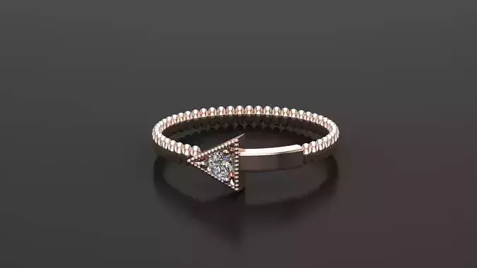 solitaire ring design for women SR40