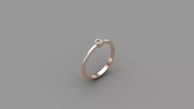 solitaire ring design for women SR3