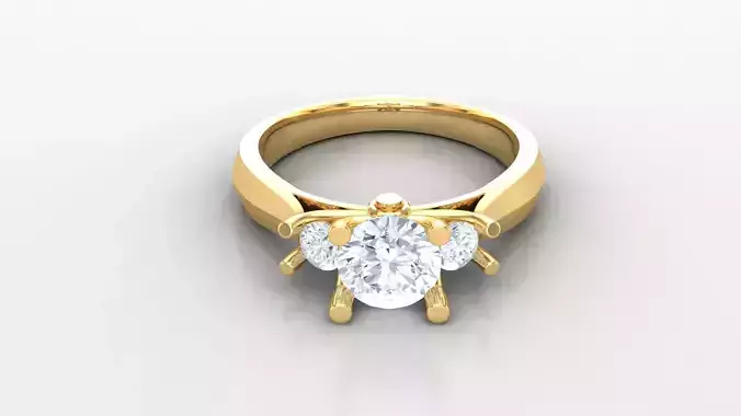 Solitare Women Diamond Ring