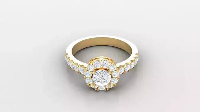Solitare Women Diamond Ring