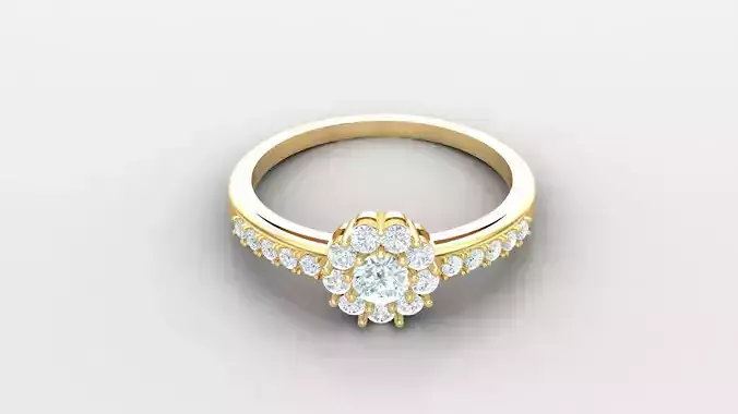 Solitare Women Diamond Ring