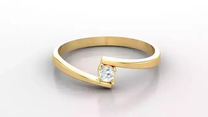 Solitare Women Diamond Ring