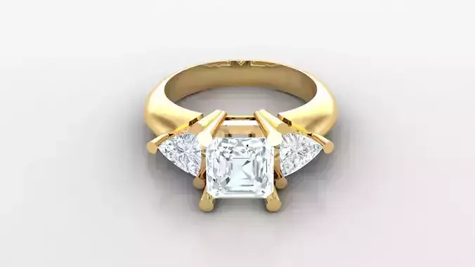 Solitare Women Diamond Ring