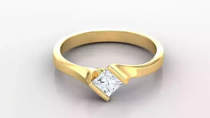 Solitare Women Diamond Ring