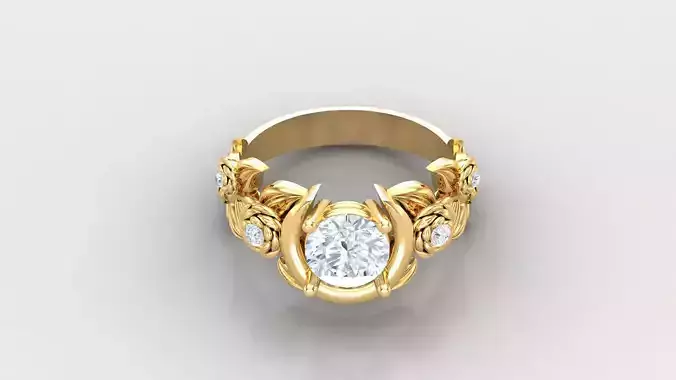 Solitare Women Diamond Ring