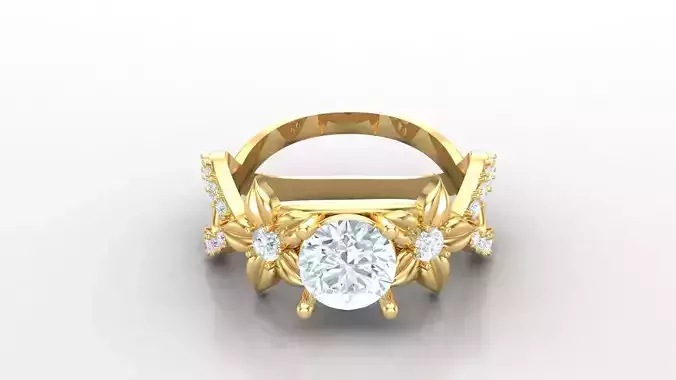 Solitare Women Diamond Ring