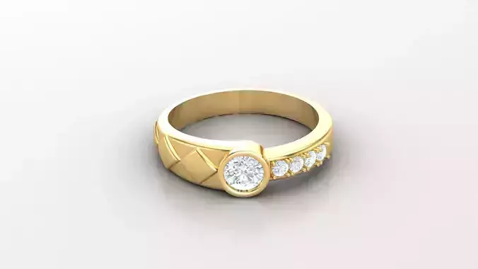Solitare Women Diamond Ring
