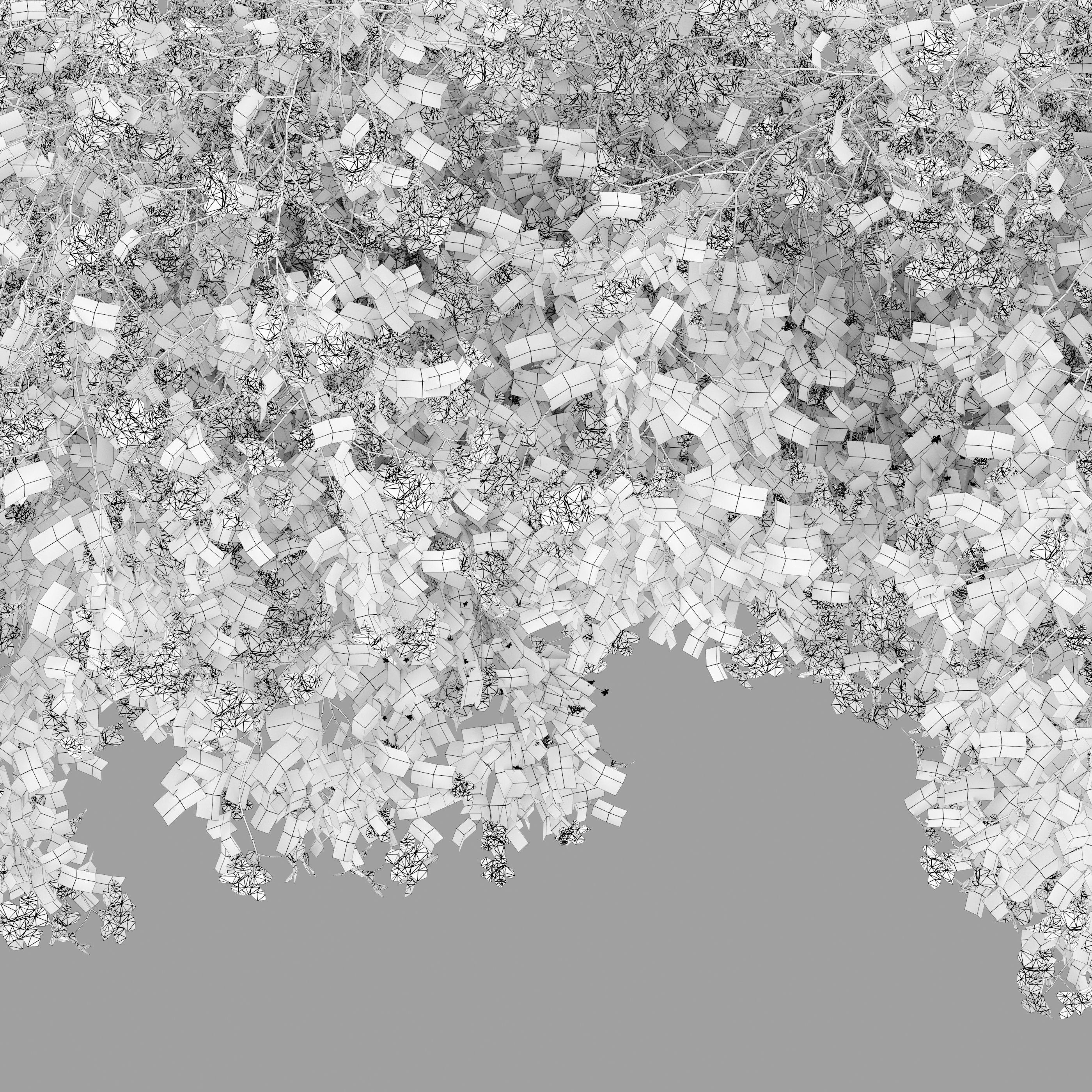 Hanging plant 43 3D model_4