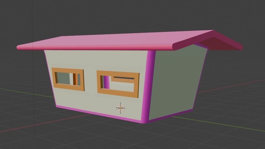 home bin - a Thai person 3D model_1