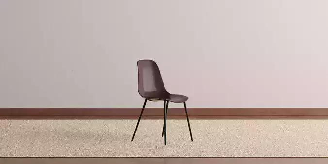 Pure Black Dining Chair