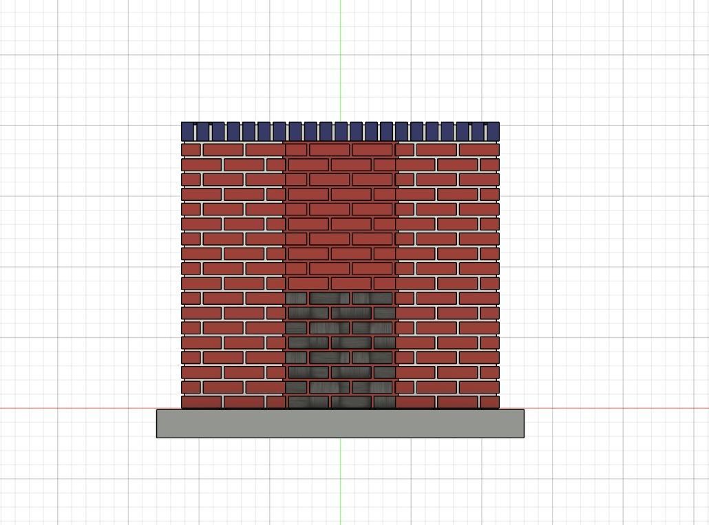 Model Railway Brick Coal Bunker - Resin and FDM Tested 3D print model_4