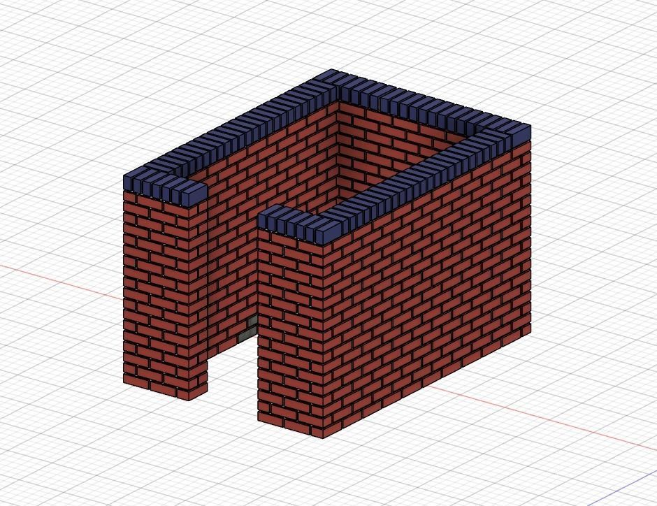 Model Railway Brick Coal Bunker - Resin and FDM Tested 3D print model_8