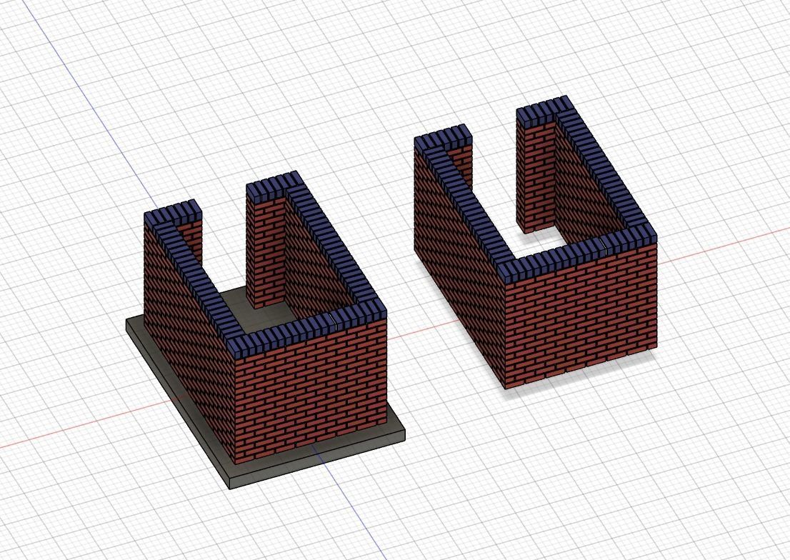 Model Railway Brick Coal Bunker - Resin and FDM Tested 3D print model_7