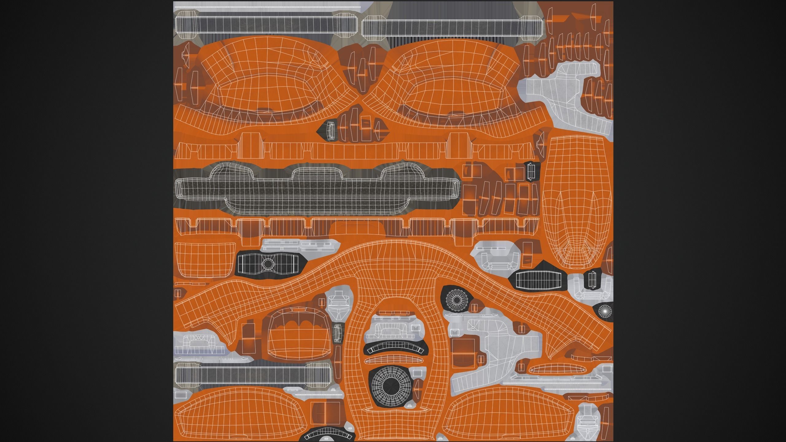 Hard Hat Low-poly 3D model_11