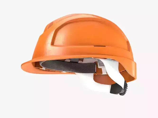 Hard Hat Low-poly 3D model