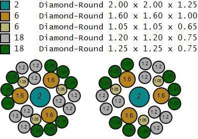 Earring 3D print model_12