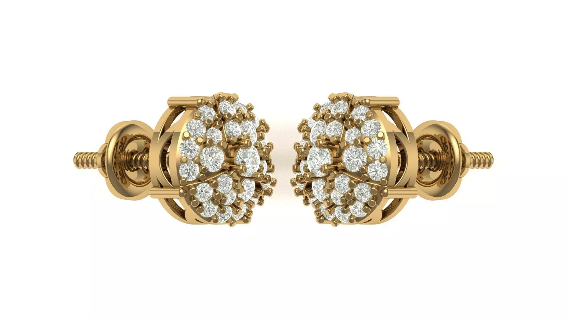 Earring 3D print model_0