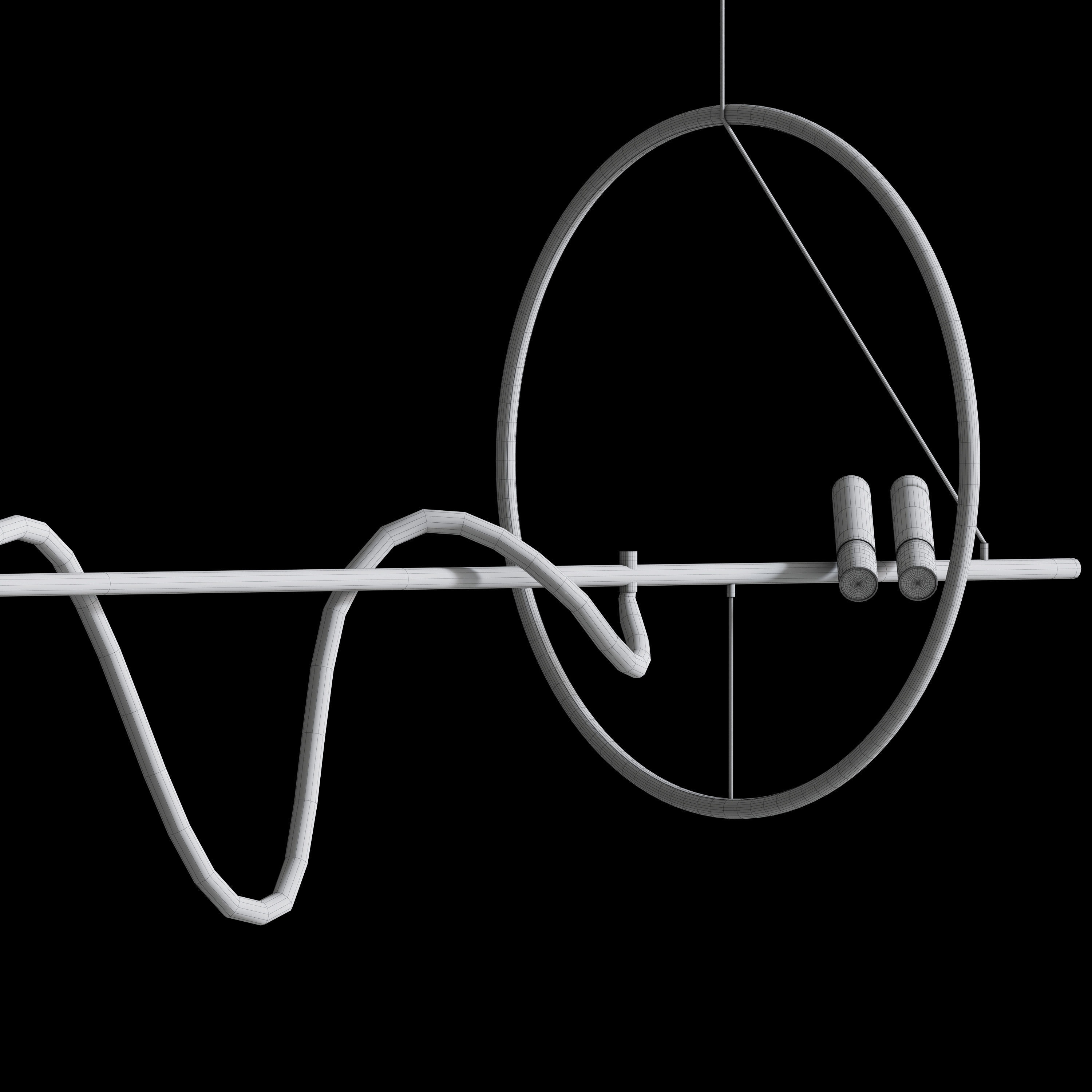 Gianna Chandelier 3D model_1