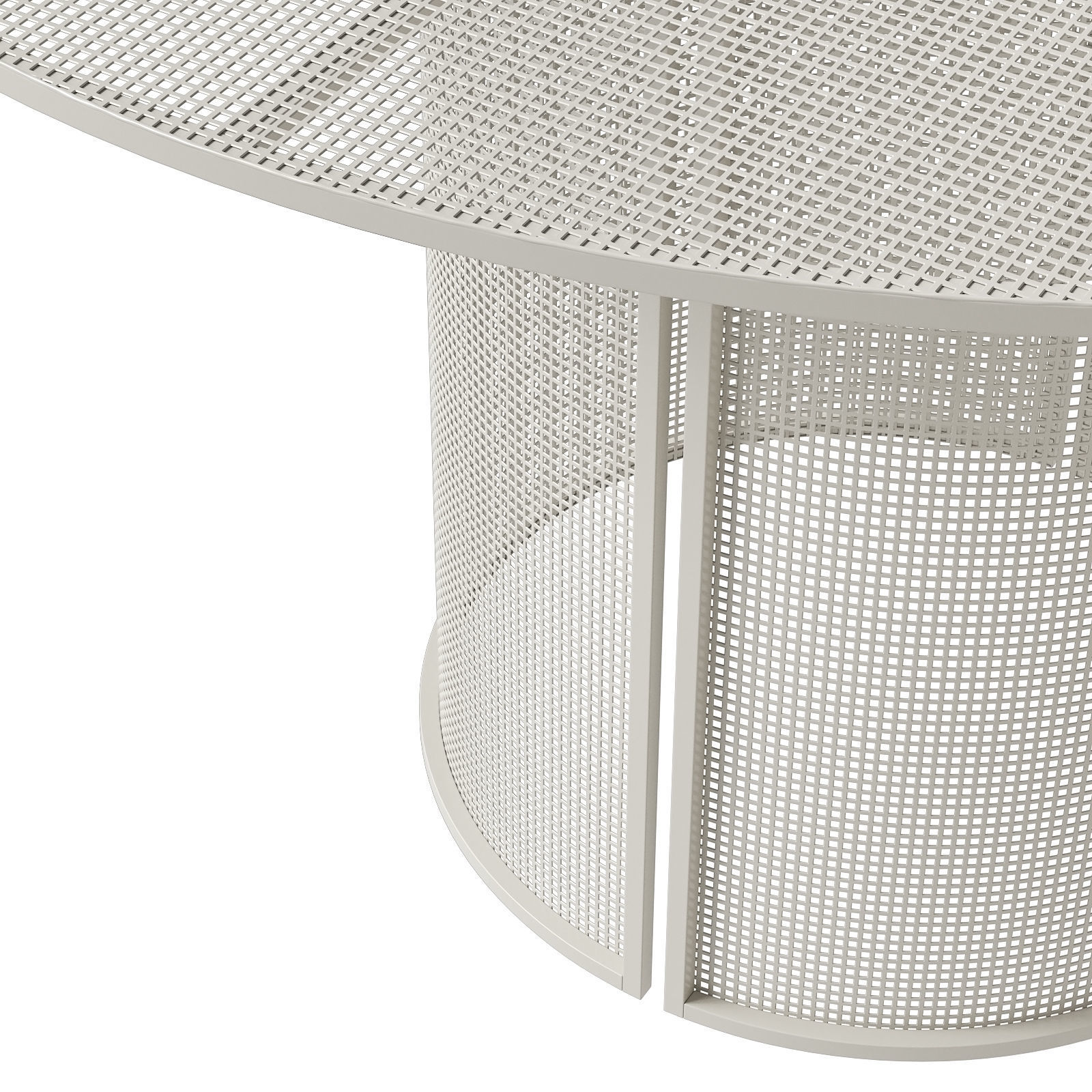 Bauhaus dining table by Kristina Dam 3D model_5