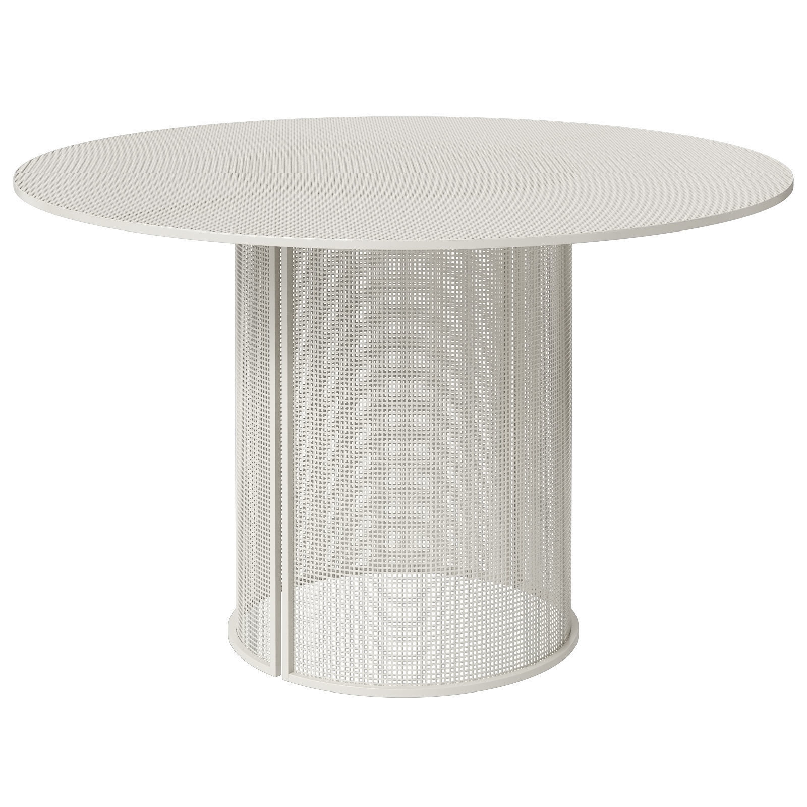 Bauhaus dining table by Kristina Dam 3D model_1