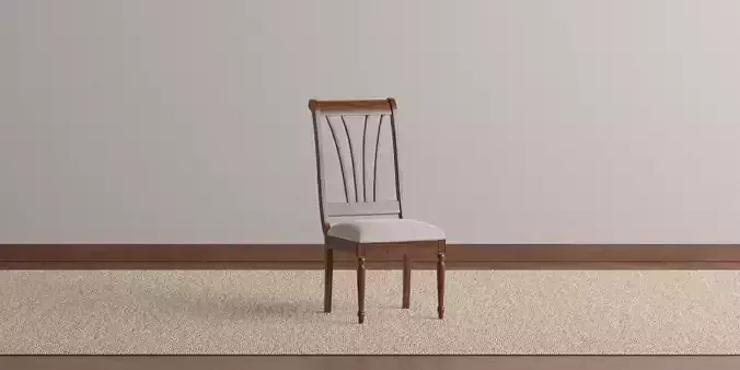 Slated Back Dining Chair