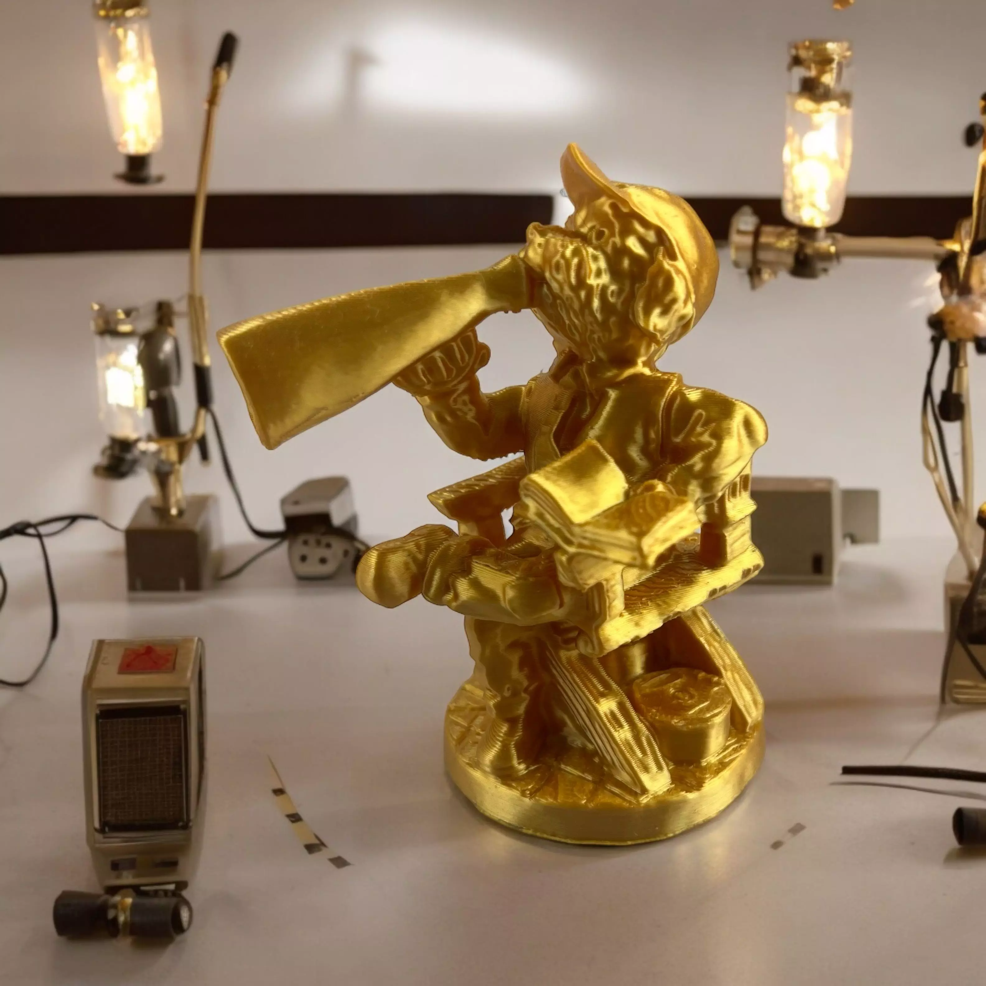 Movie producer dog 3D print model