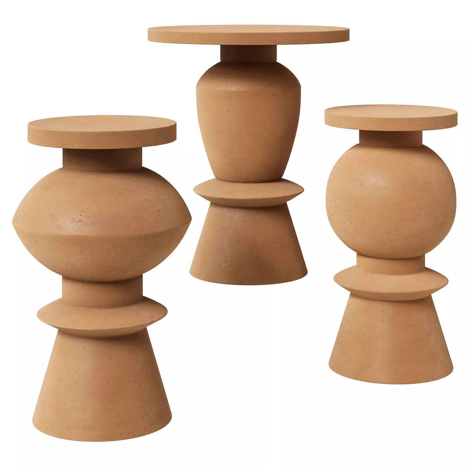 Chiara Colombini Union tables by Lea Ginac 3D model_0