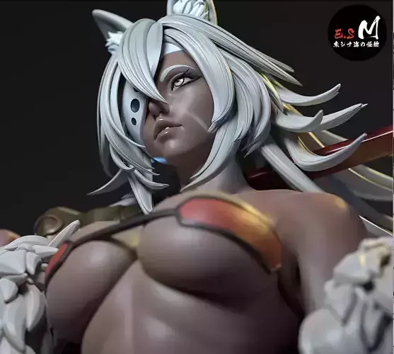 Ghislaine Dedoldia CHARACTER BY ESM 3D print model
