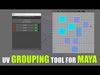 UV grouping tool for MAYA Free 3D model_1