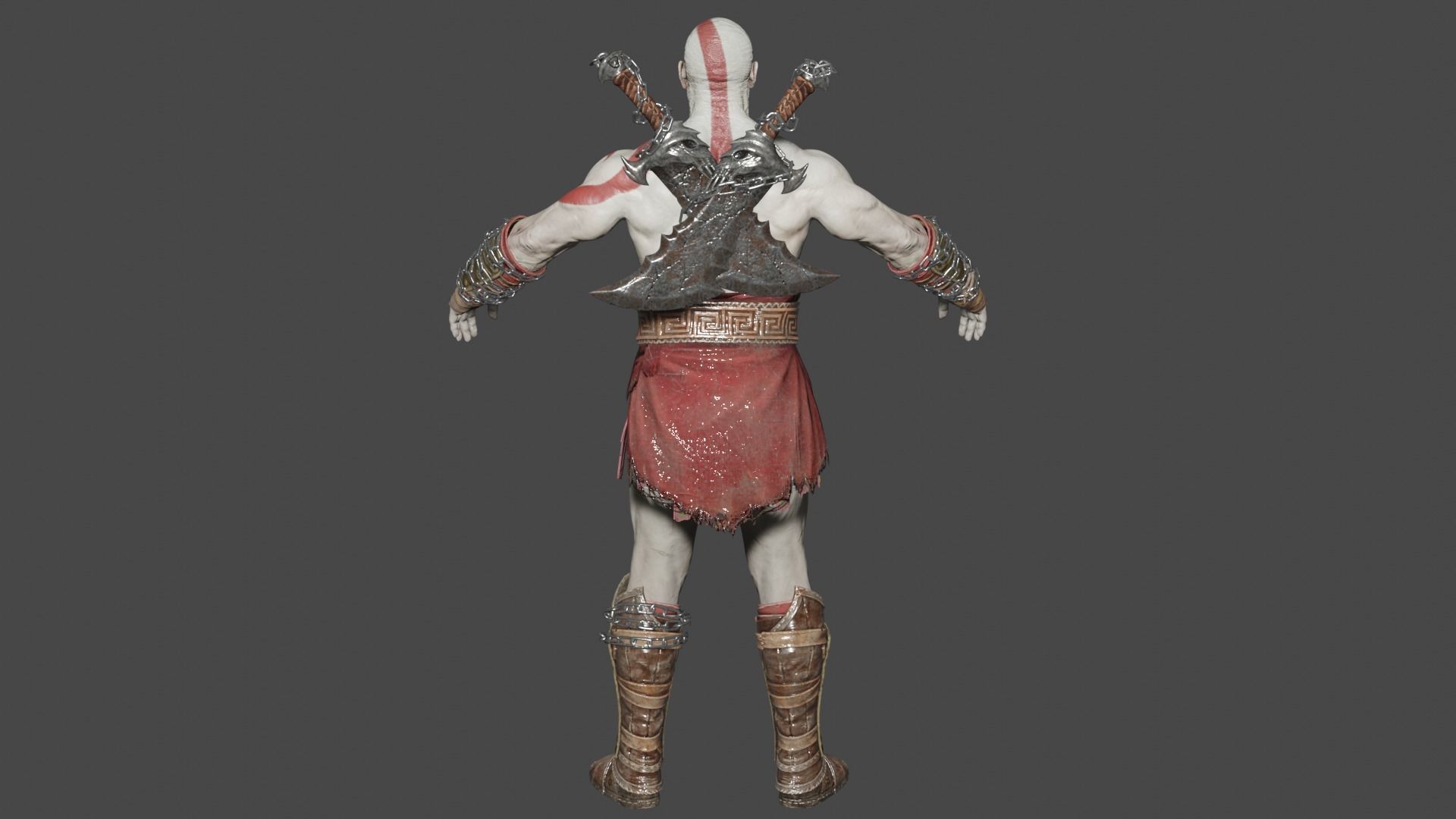 Kratos 3D model_4