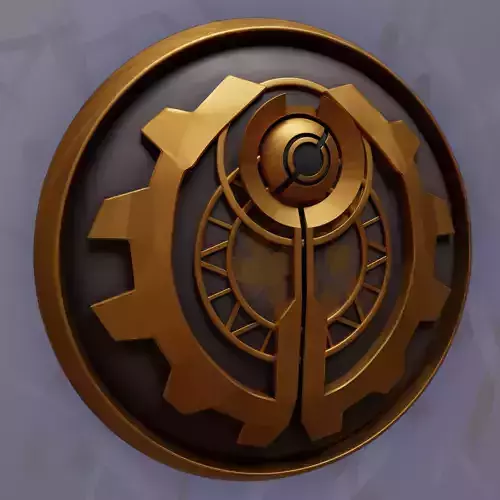 PILTOVER FINEST POLICE GUARDS BADGE ARCANE COSPLAY 3D print model