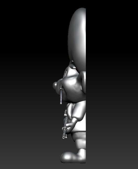 Angry Speedy Model 3D print model_4