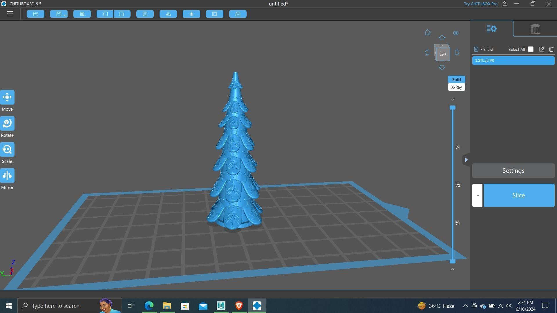 Gisela Graham LED Gingerbread Christmas Tree 3d Printing ready 3D print model_4