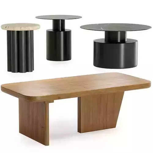 Homary coffee table set 01