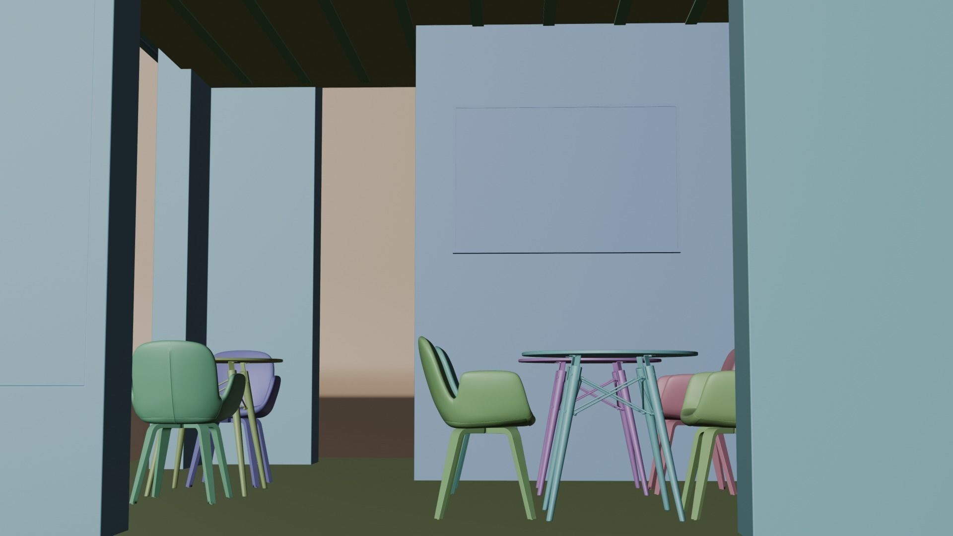 Exhibition Stall or Booth Design for advertisement 3d model 3D model_12