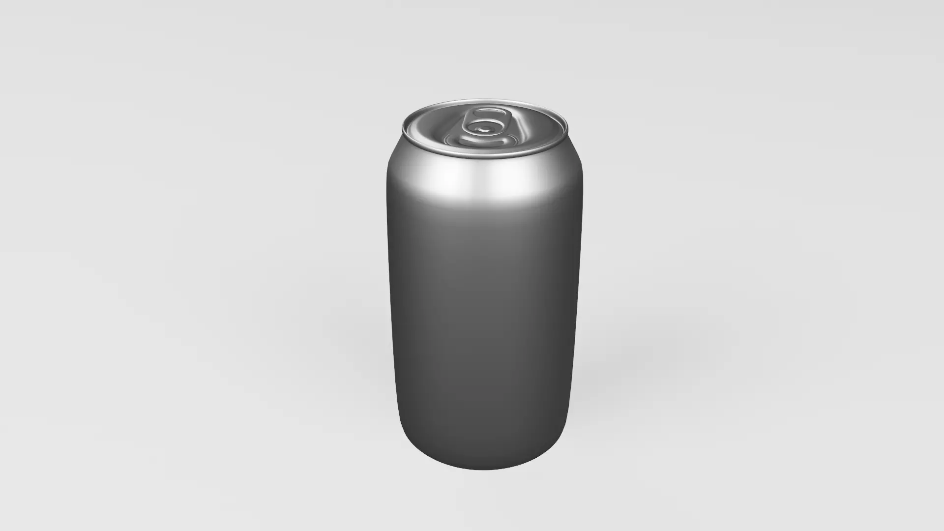 Aluminium Can Free low-poly 3D model