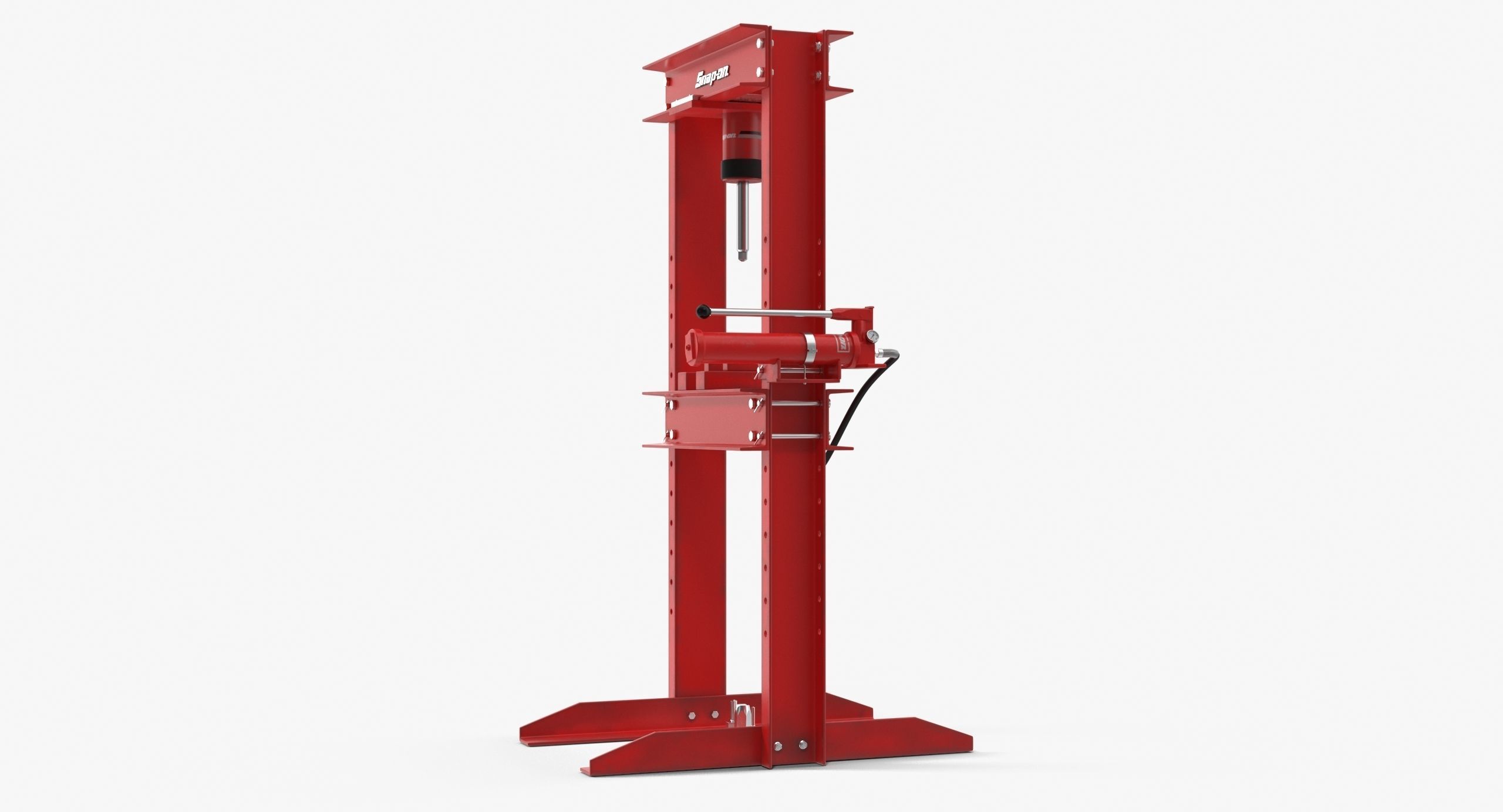 Hydraulic press CG470BHY Low-poly 3D model_17